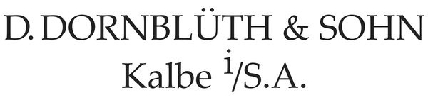 D. Dornblüth & Sohn
