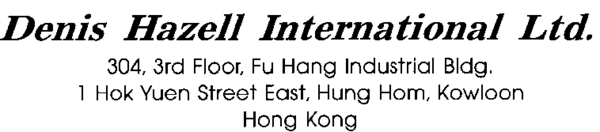 Denis Hazell International Ltd.